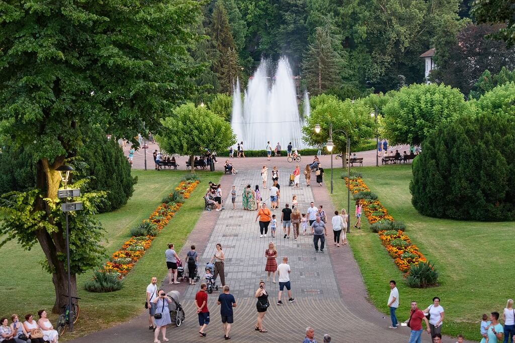 Park u Banji Koviljači